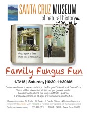 Family Fungus Fun brochure from the Santa Cruz Museum of Natural History